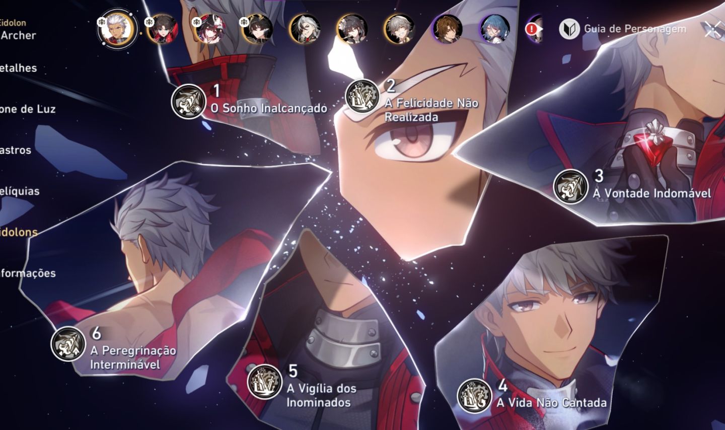 CONTA HSR, ARCHER E6S2, RIN + BIS, RUAN MEI E2, GILGAMESH ETC...