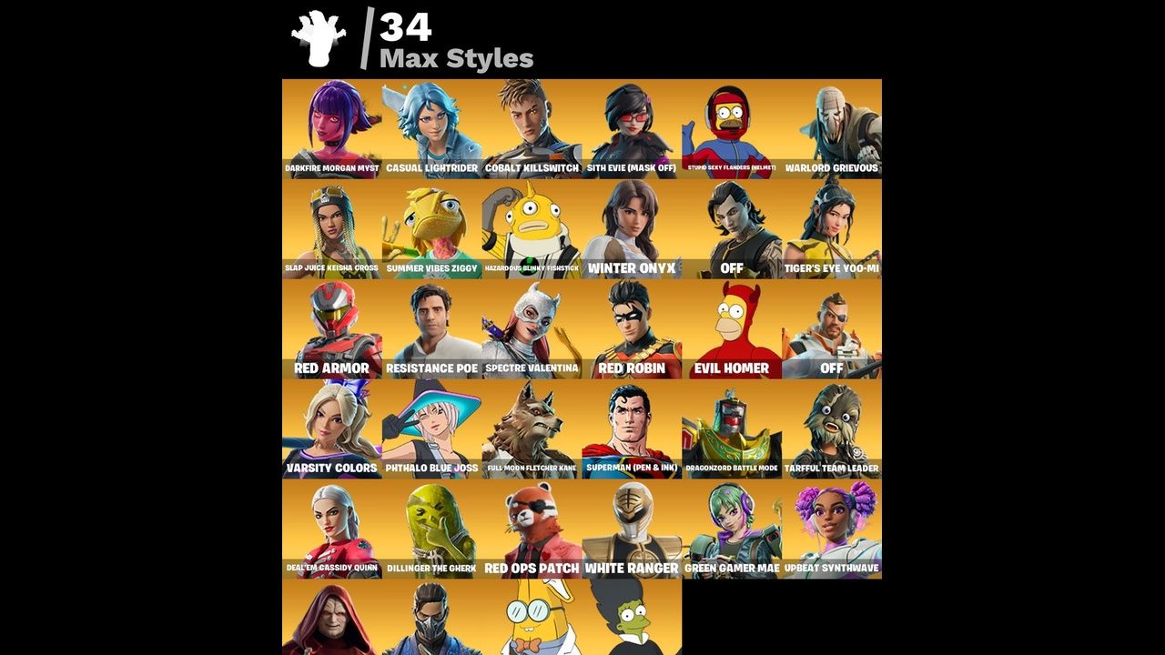 Conta Fortnite 74 SKINS/Batman de Chortinho/Homer simpson/Snoop Dogg