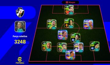 Conta Efootball pra pegar primeira divisão!