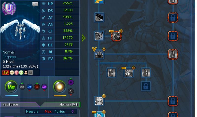 Conta Servidor Omegamon Com RANK U