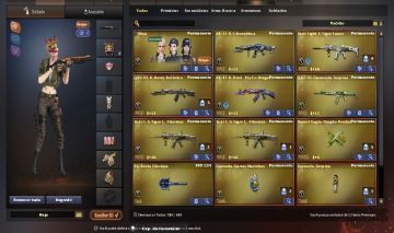 CONTA MARECHAL,BUFF 7,COM 5 ARMAS DE CRITICO MZ,CHEYTAC,CYBORG,USP,EMAIL ON