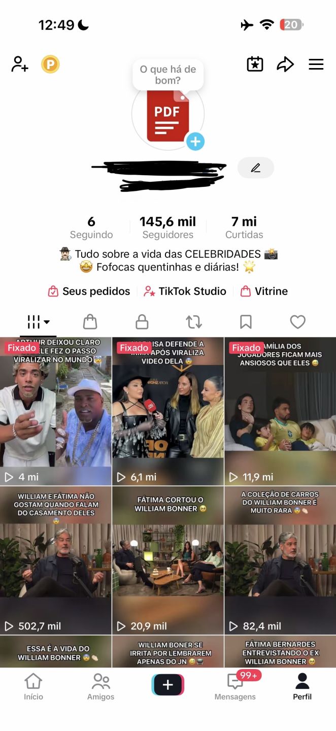 TIKTOK +145k SHOP ATIVADO!!!