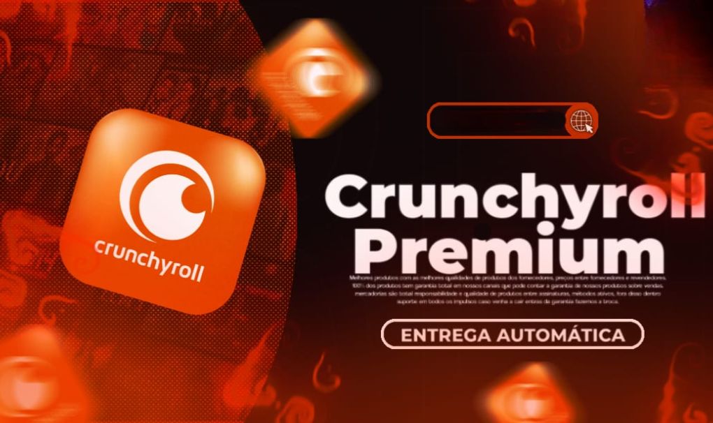 Crunchyrroll conta completa Full acesso/ 7 dias