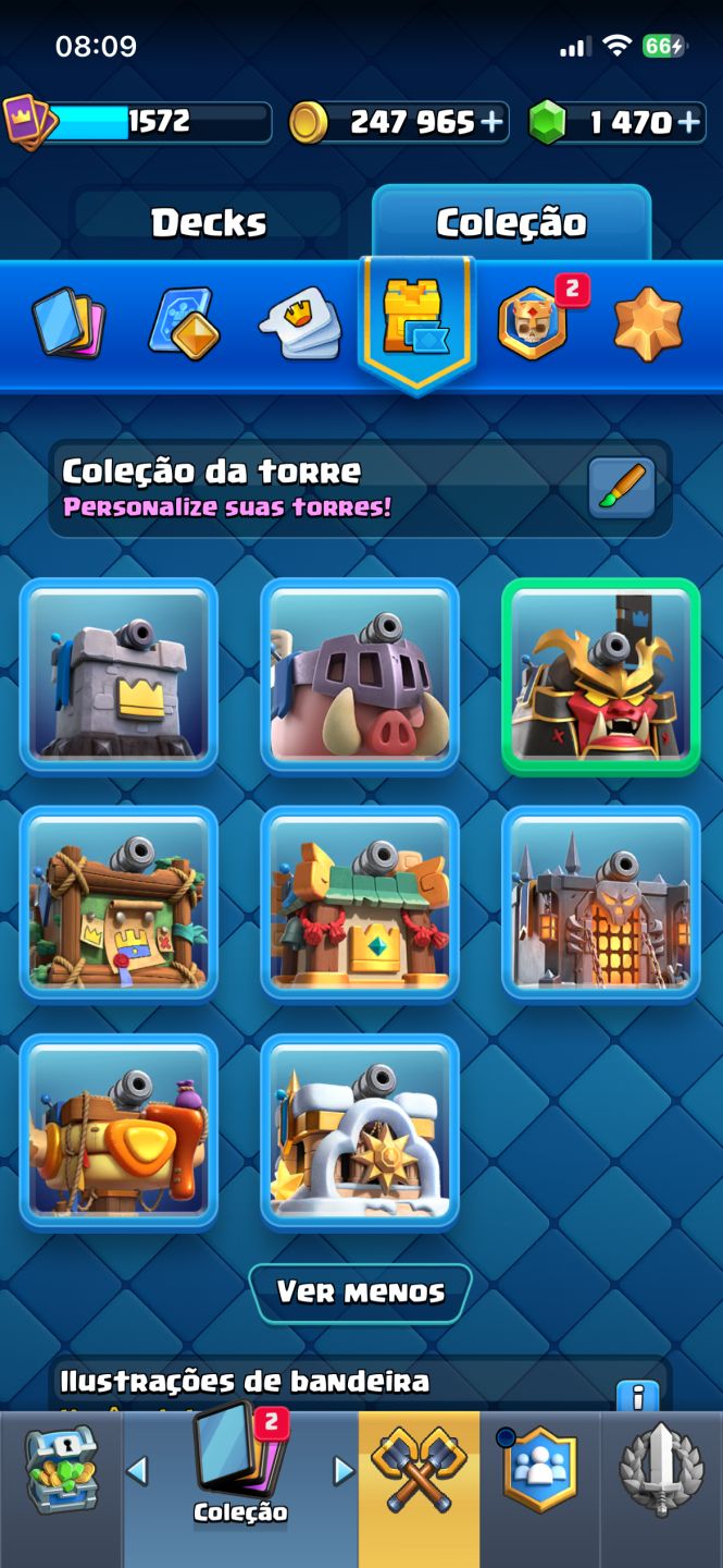 CONTA TOP CLASH ROYALE