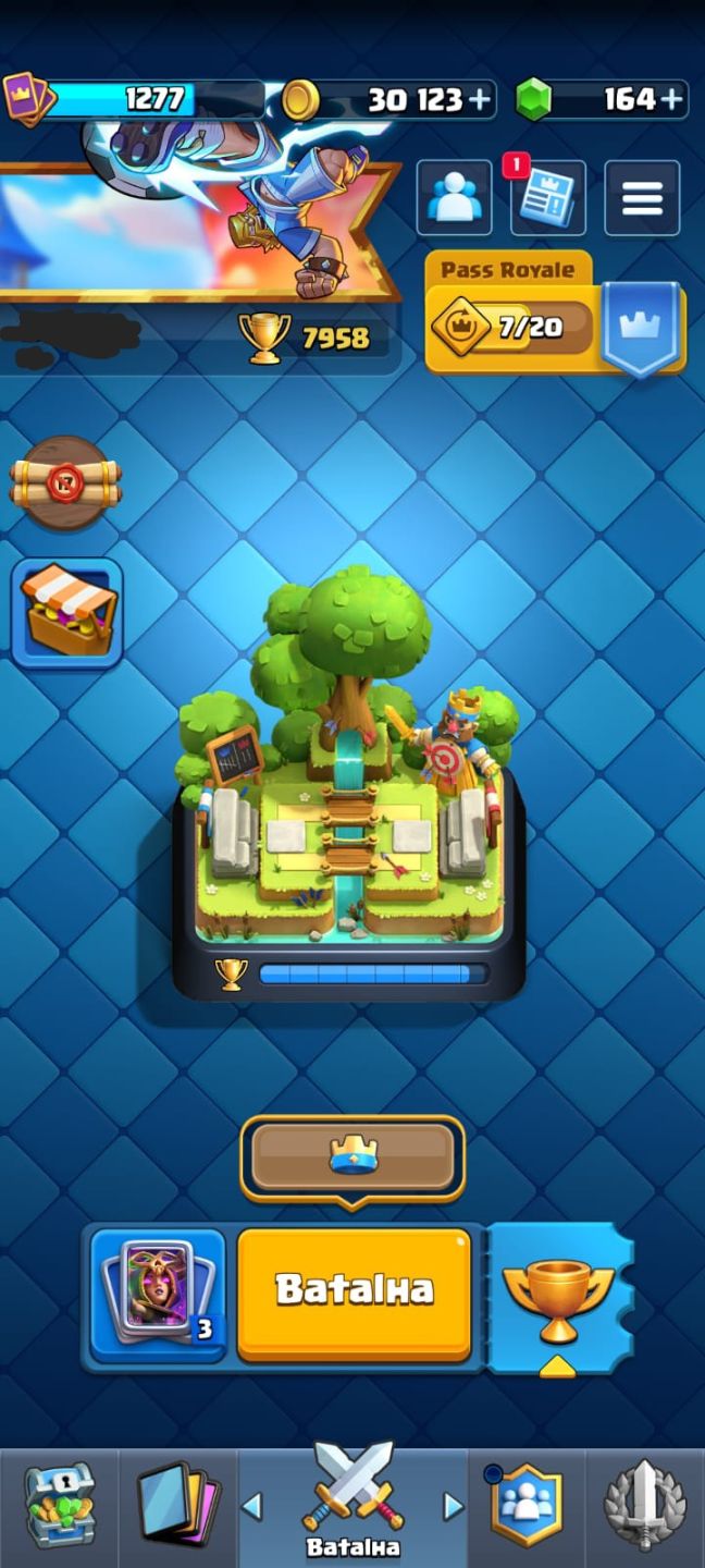 Conta Sulpercell com Brawl Stars e Clash Royale