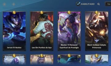 Conta de wild com 550 skins full dados e-mail de criação troca nick