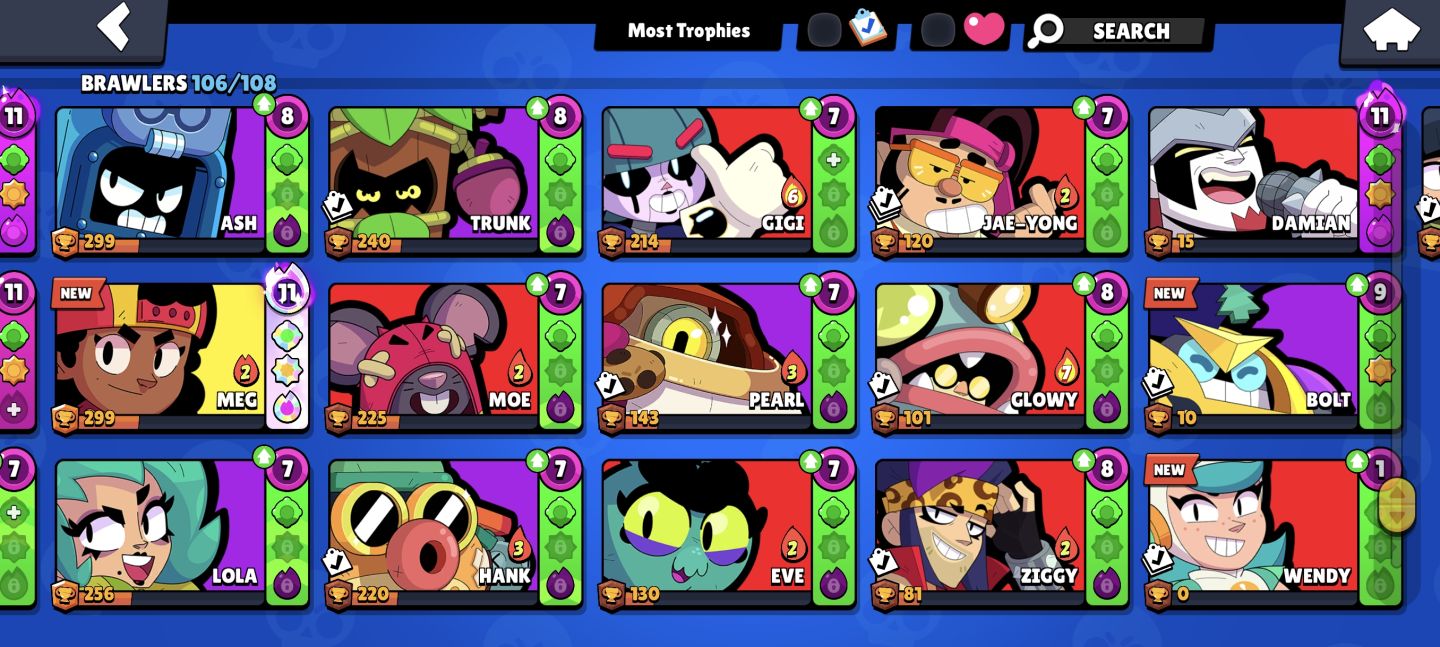 Conta Brawl Stars