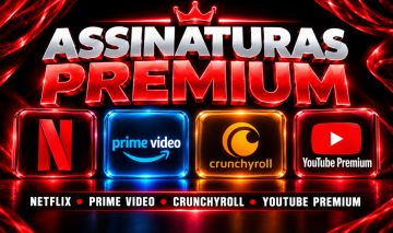Netflix 4K Sem Anúncio | Prime Video | Crunchyroll | Youtube |