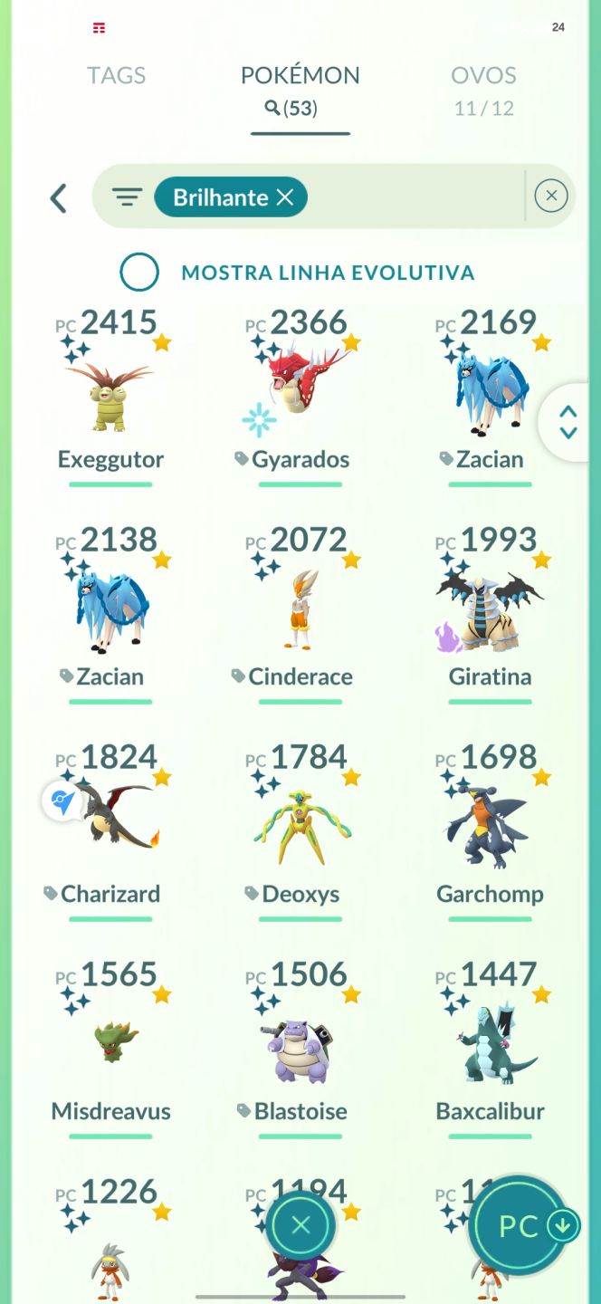 Pokémon GO Conta Nível 48 | Itens e Pokémon Raros