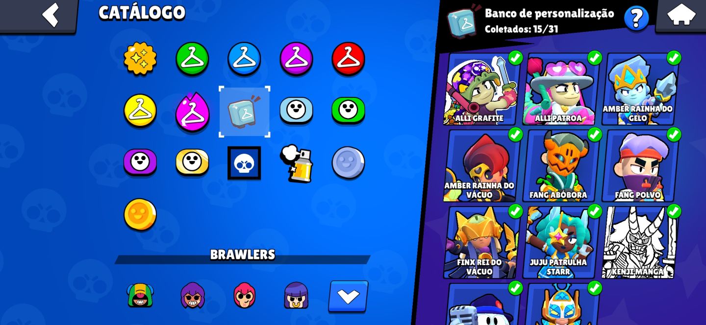 Brawl Stars | Conta com Skin Edgar Noturno