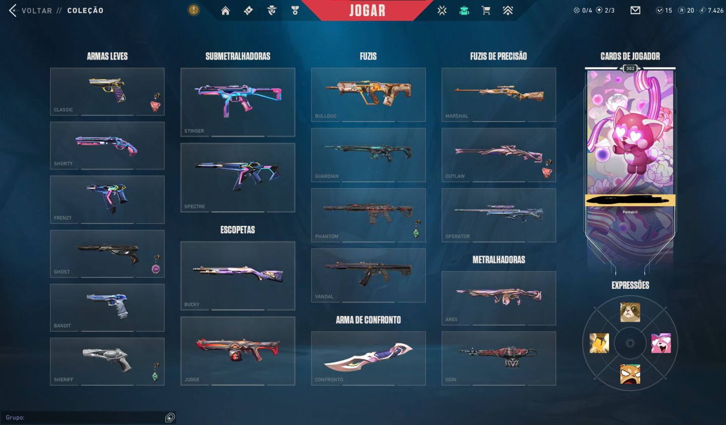 CONTA VALORANT COM MAIS DE 25 SKIN COM CHAVEIRO DE ASC (FULL ACESSO)