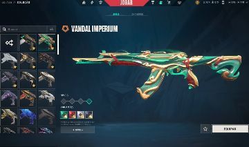 Conta Valorant / 2800 Gastos / Variedade de Skins Vandal, Phantom e Facas