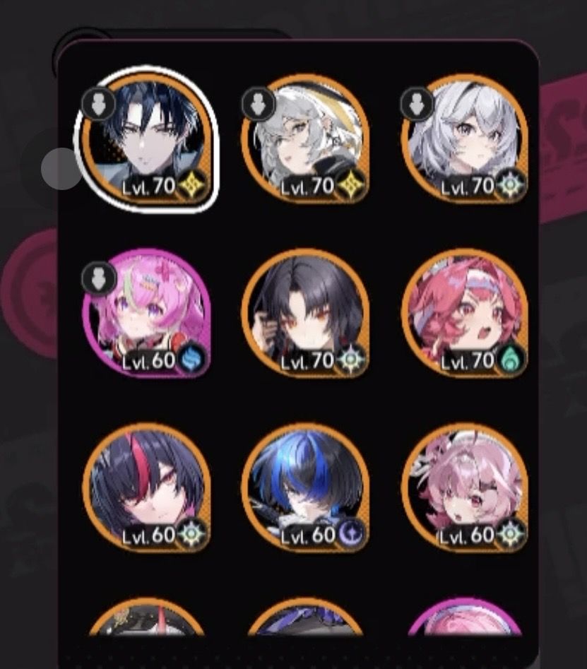 Neverness to everness, conta com quase todos os personagens e arcs chaos a4