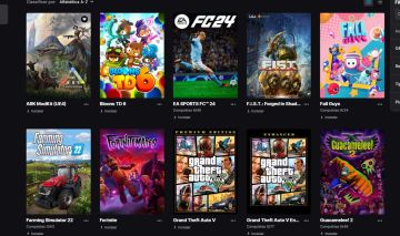 Conta epic games com jogos