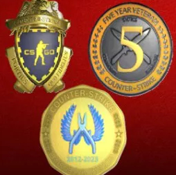 CONTA CS2 COM MEDALHA 10 E 5 ANOS [EMAIL ORIGINAL]