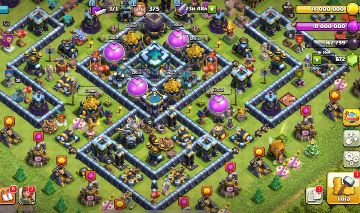 CONTA CV13 FULL - CLASH OF CLANS HERÓIS FULL