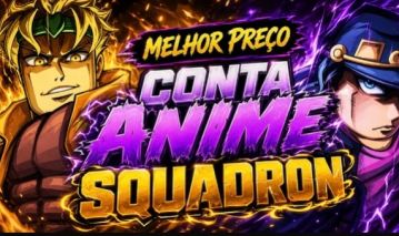 CONTA ANIME SQUADRON COM 7 UNITS DE SUPERIOR