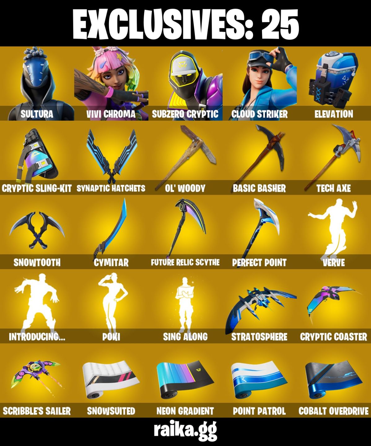 48 Skins | Jun-hwan Sultura | Vivi Chroma | Subzero Cryptic | Cloud Striker