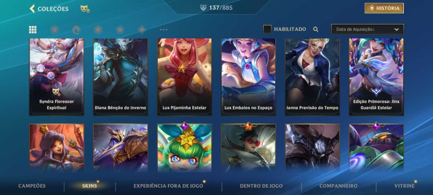 Conta Wild Rift main mid e Sup