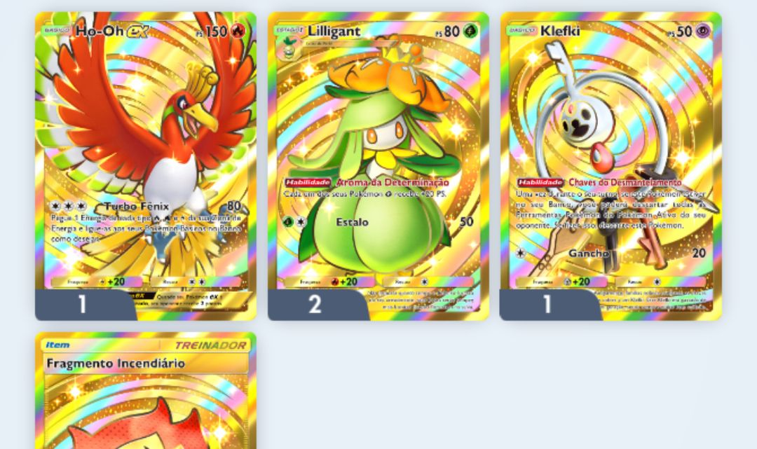 PROMOÇÃO Conta Pokémon TCG - NV 55 com 5 cartas douradas e mais de 7k cartas