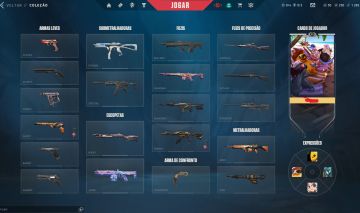Conta Valorant Ascendente 3 | Ex-Imortal 2x | Vandal Primordium + Karambit RGX