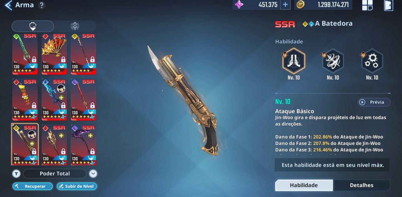 Solo Leveling: End Game - com 451Mil Núcleos Mágicos! + 2308 Tickets