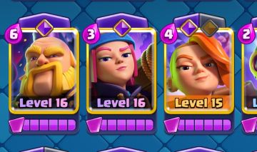 Conta de clash royale arena 29 (31 evos/7 herois/7 cartas lvl 16)