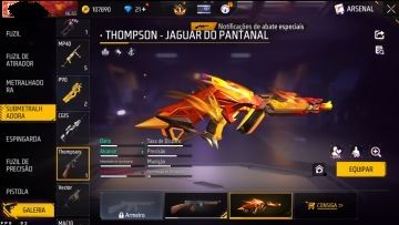 CONTA FREE FIRE - LVL 65 - ANTIGA