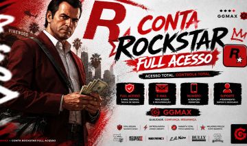 CONTA ROCKSTAR FA LICENCIADA GTA V