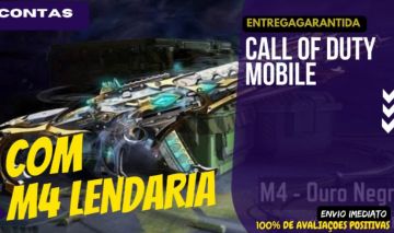 CONTA COD MOBILE COM LENDÁRIA