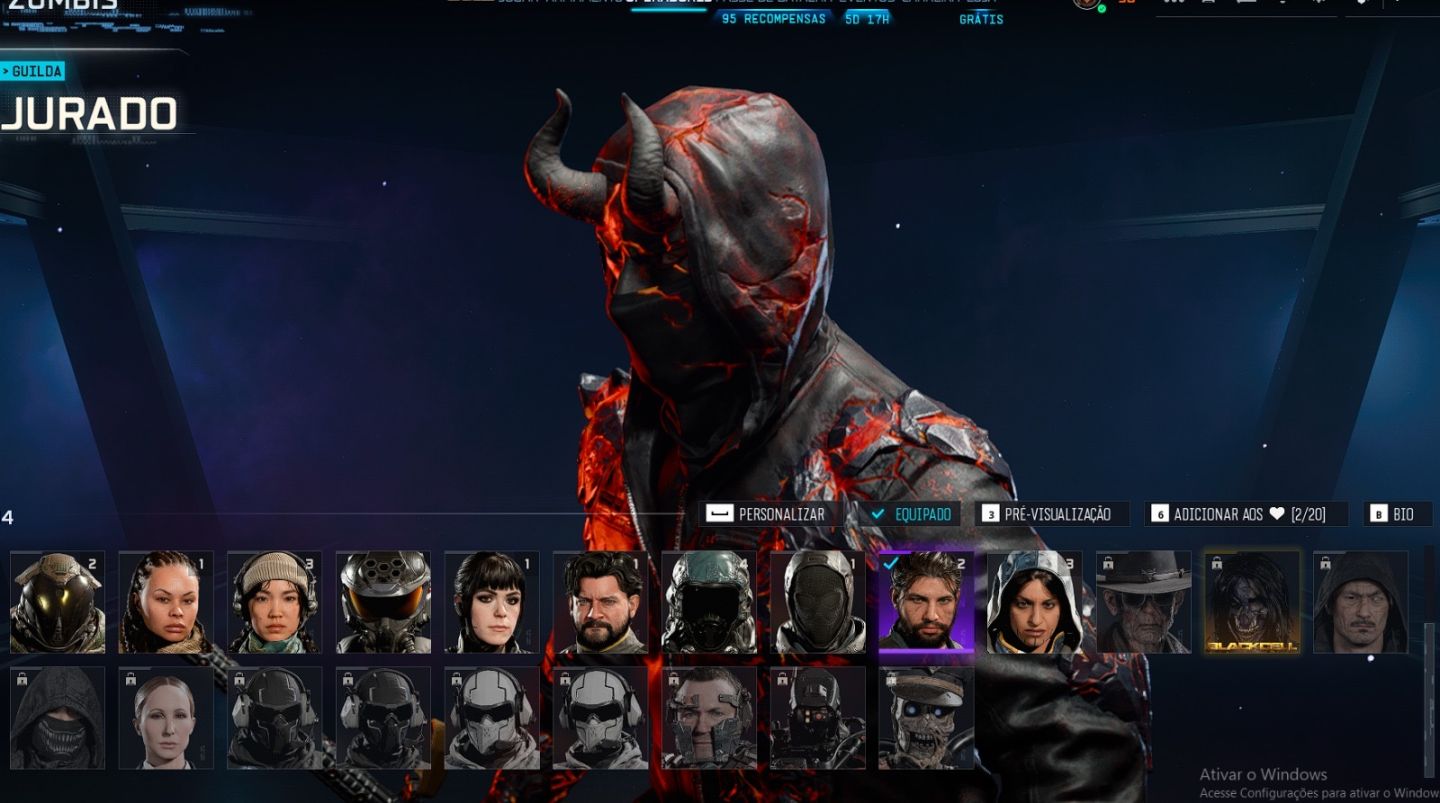 Conta Bo7 + Warzone Prestígio 10 Lvl-60
