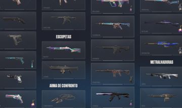 CONTA DE VALORANT COM VARIAS SKINS TOPS