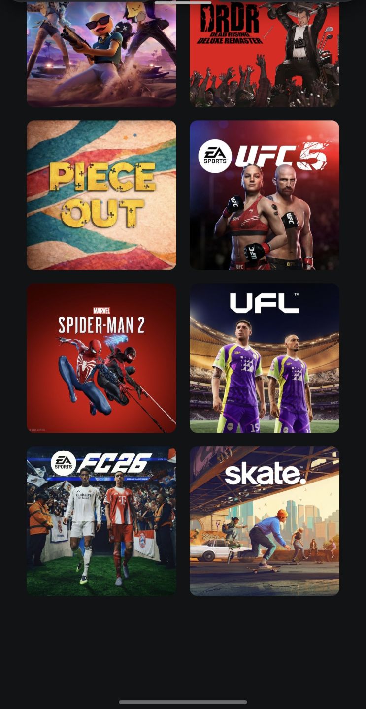 Conta top focando em ps5
