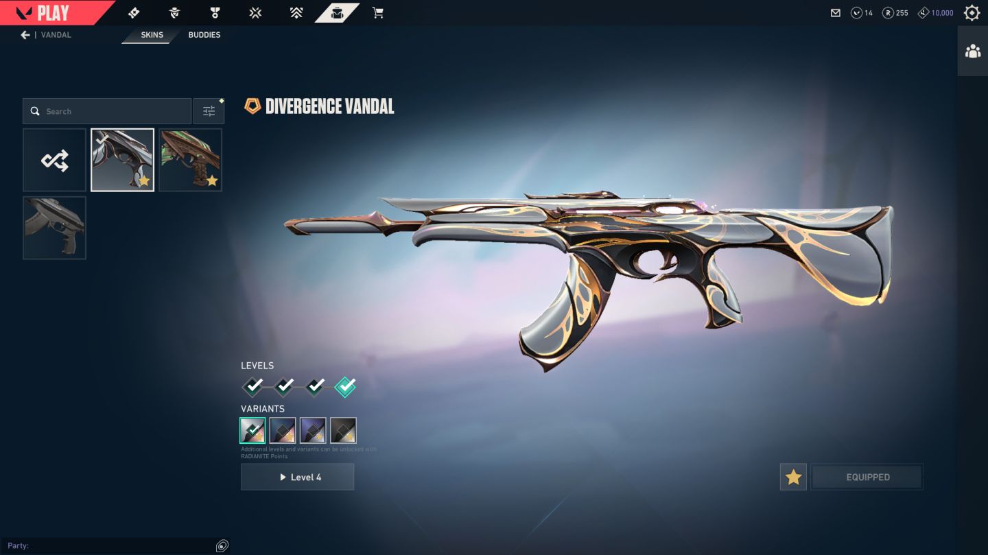 CONTA VALORANT - COM SKINS - FACA, VANDAL E PHANTOM