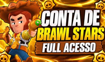 CONTA BRAWL STAR 45K DE TROFÉUS, SKINS RARAS MUITO RECURSO ETC+