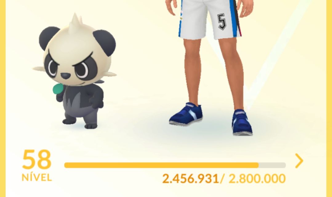 Conta Pokémon Go de 2022, Nível 58, 167 Lendários, 157 Brilhantes