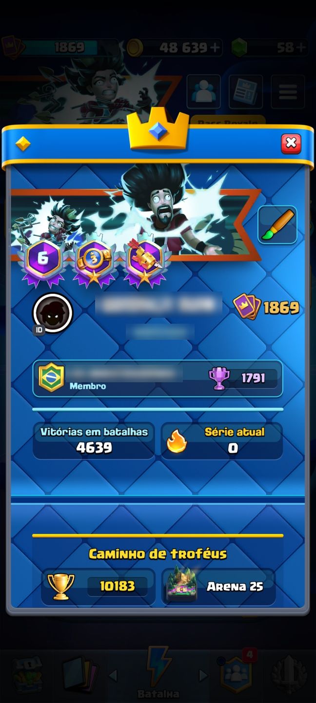 CLASH ROYALE 6 ANOS | 25 EVOLUÇÕES + 7 HERÓIS | 10.183 TROFÉUS