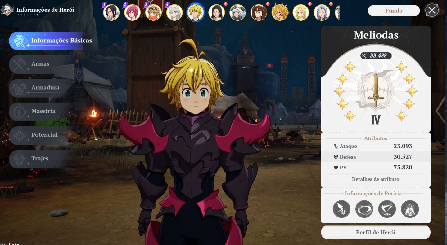 Deadly Sins Origin | Meliodas C10 70K D Cash Bem farmada!!