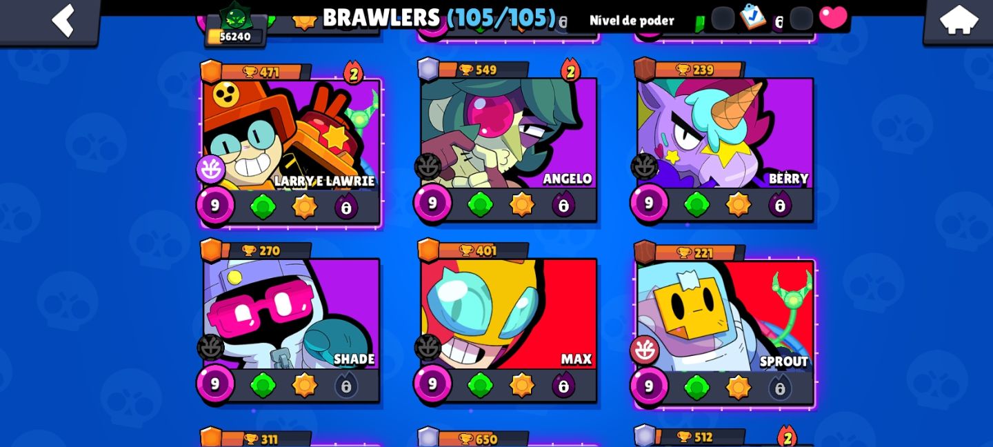 CONTA BRAWL STARS 56K+ DE 2021