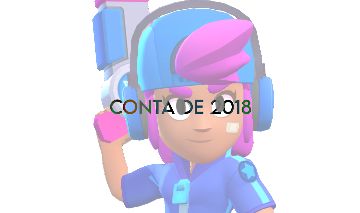 Conta BRAWL STARS com SHELLY ESTELAR