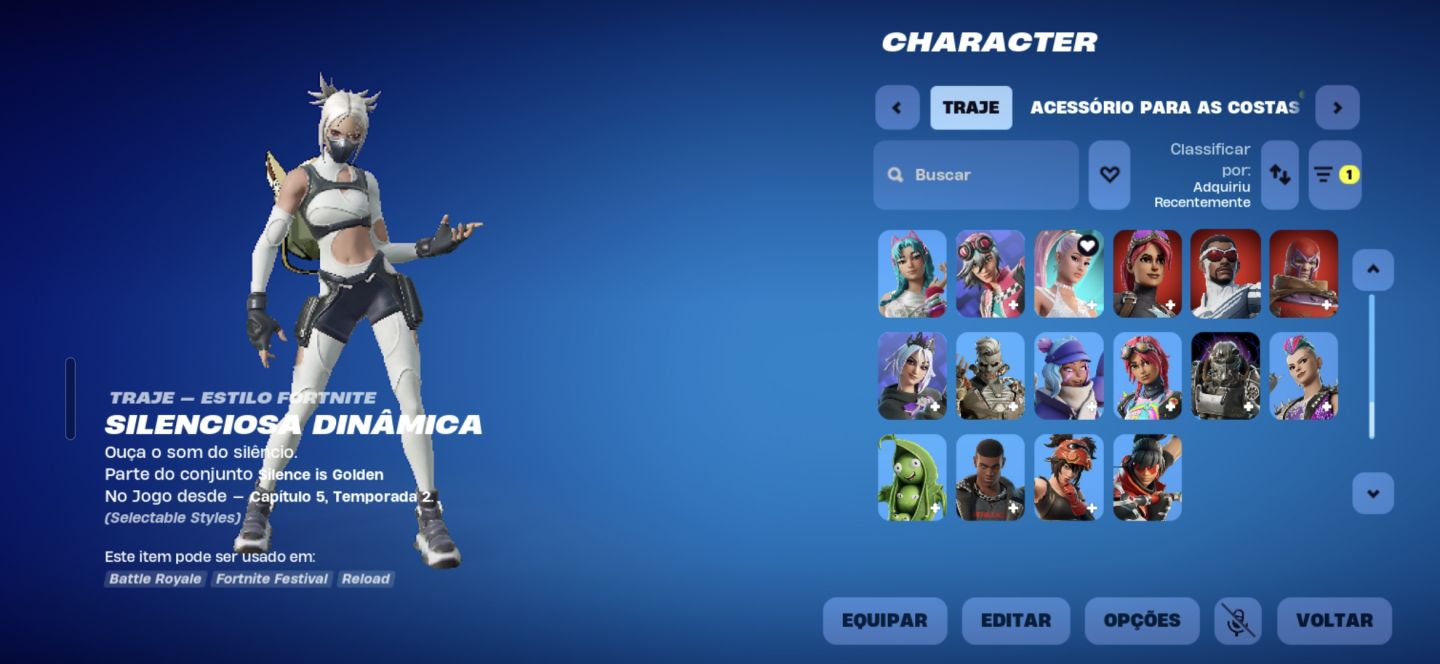 Conta Fortnite (full acesso)