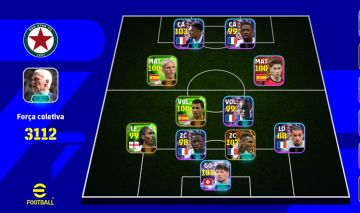 CONTA EFOOTBALL- Desaily Big Time 107 + Pack da França + Kobel + Crufy