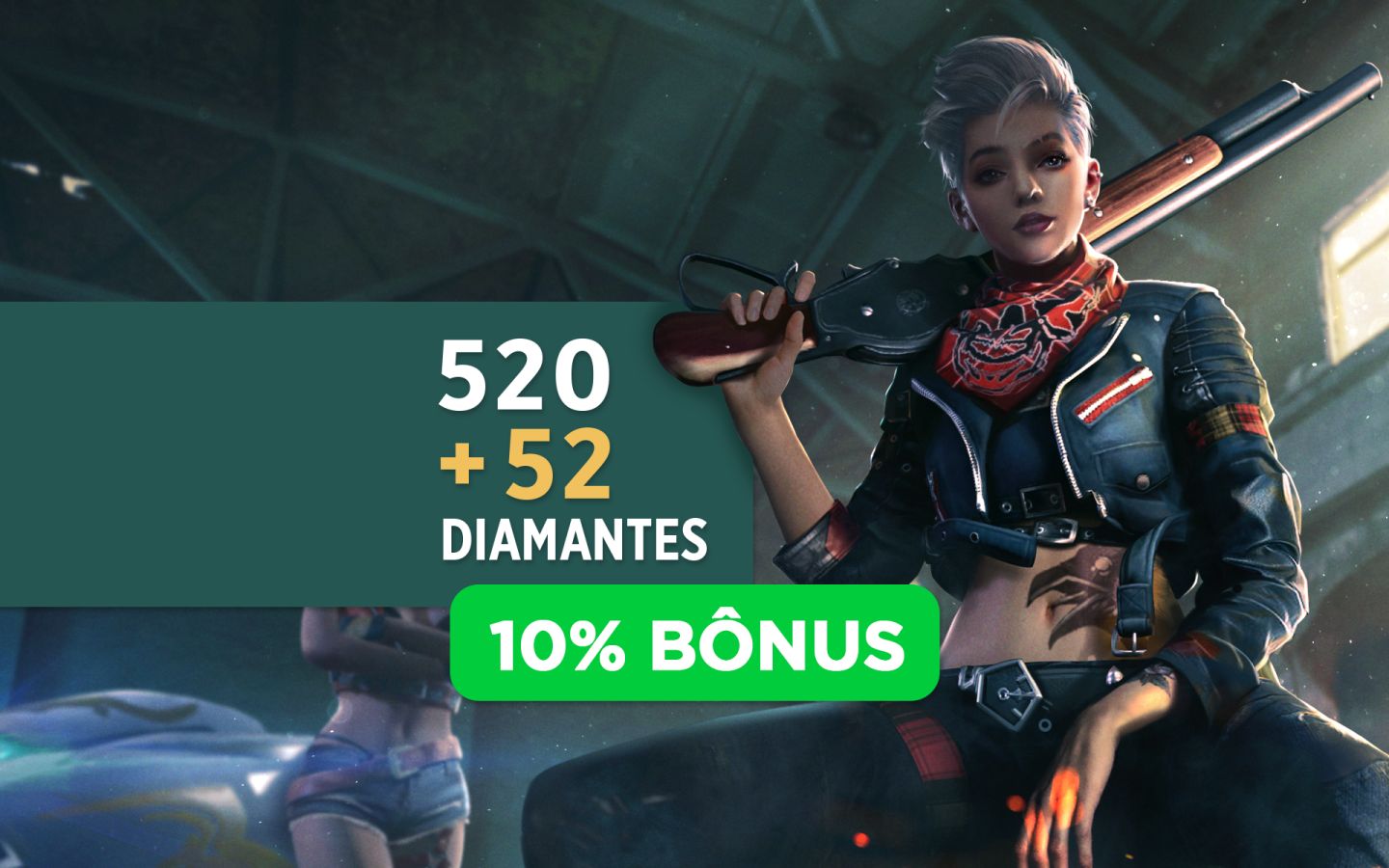 (MAIS BARATO DO SITE)DIAMANTES VALOR ORIGINAL COM +10 BÔNUS FREE FIRE