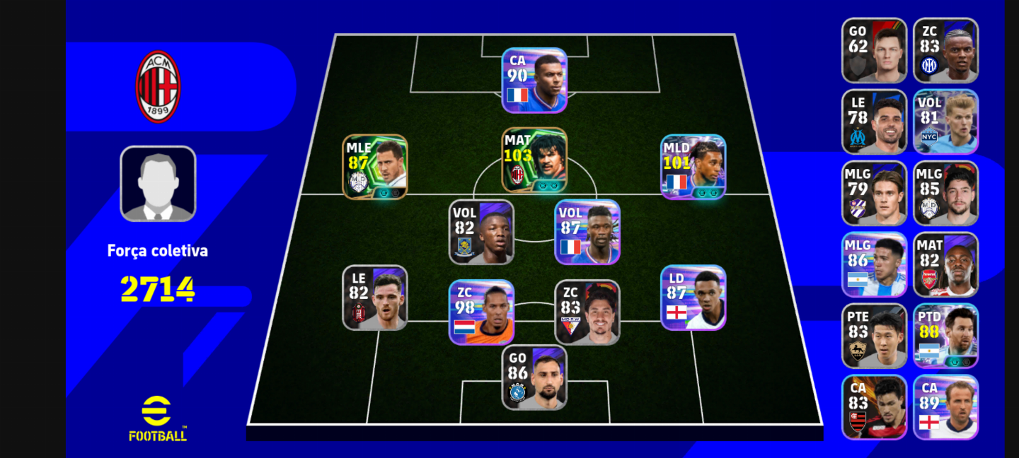 CONTA INICIANTE COM GULLIT 106 E OLISE BLITZ CURLER 101