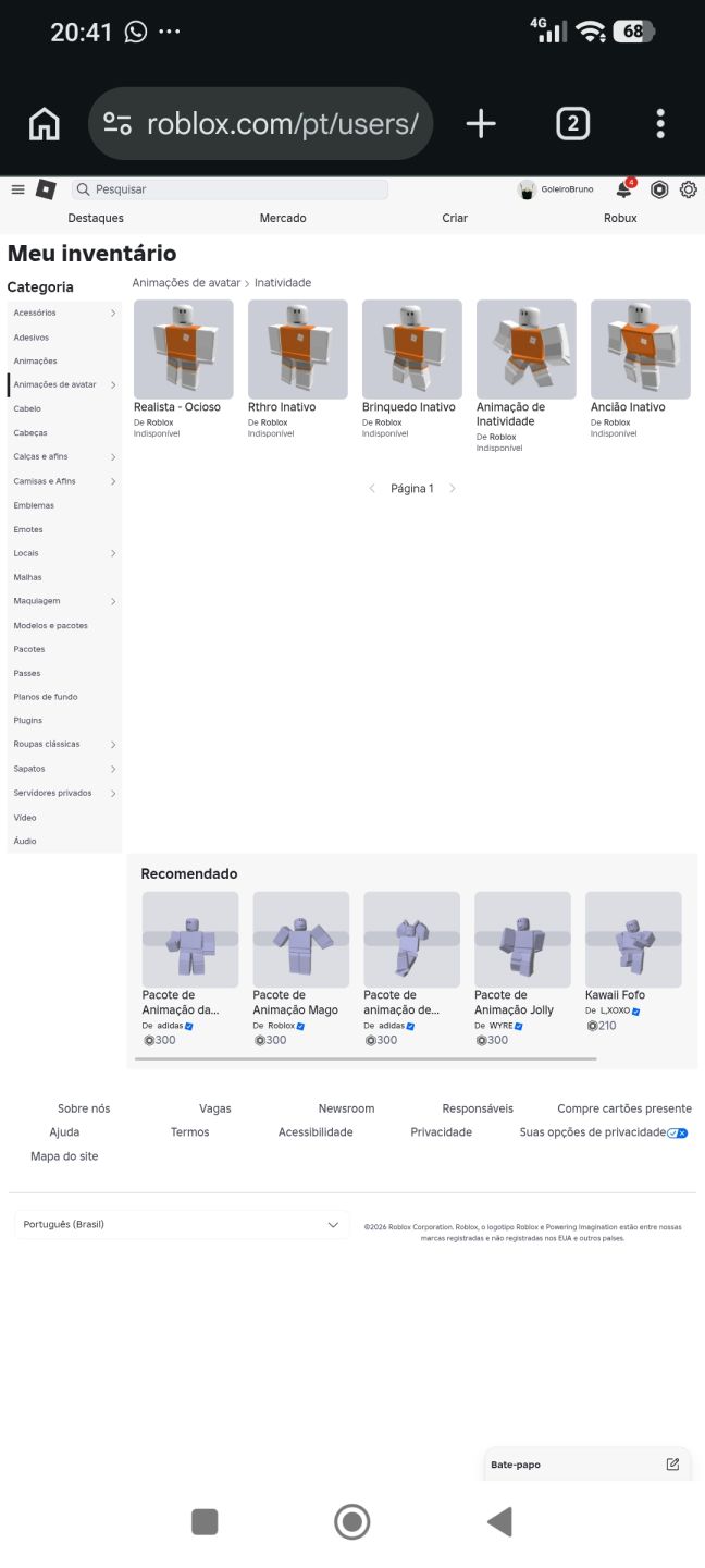 Conta roblox 2020 11k Gastos mais GoldLika: Battle e varios Off Sales