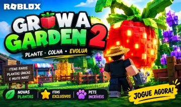 GROW A GARDEN 2 - CONTAS COM PETS | SEMENTES | DINHEIRO | CRESÇA UM JARDIM