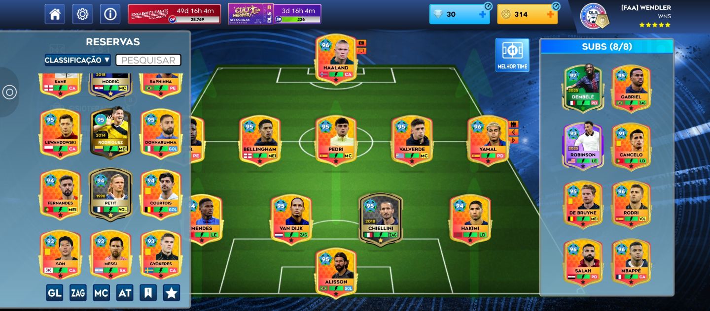 Dls 26 futebol