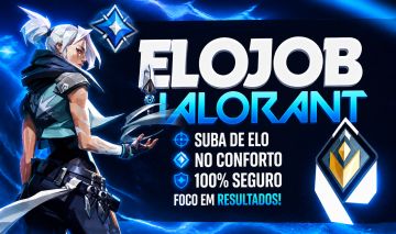 ELOJOB VALORANT | FERRO AO IMORTAL | ENTREGA RÁPIDA | 60% OFF