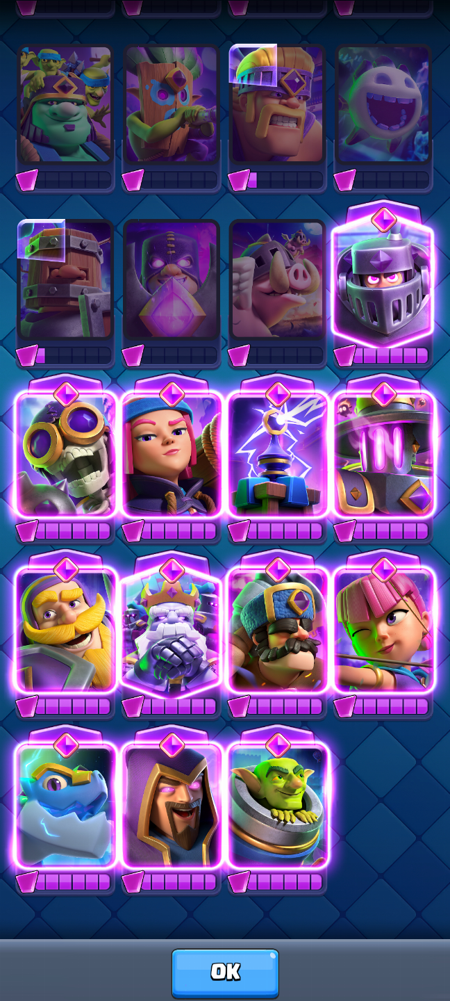 CONTA CLAHS ROYALE 10500 TROFÉUS,RARA, 4 ANOS DE JOGO