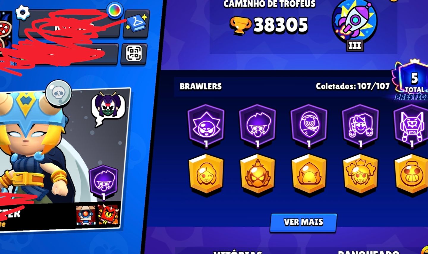 CONTA BRAWL SUPER GEMADA